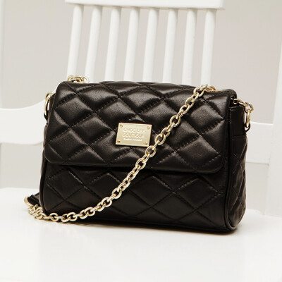 CHOCBOUTIQUEtheBLESS黑色羊皮金链包