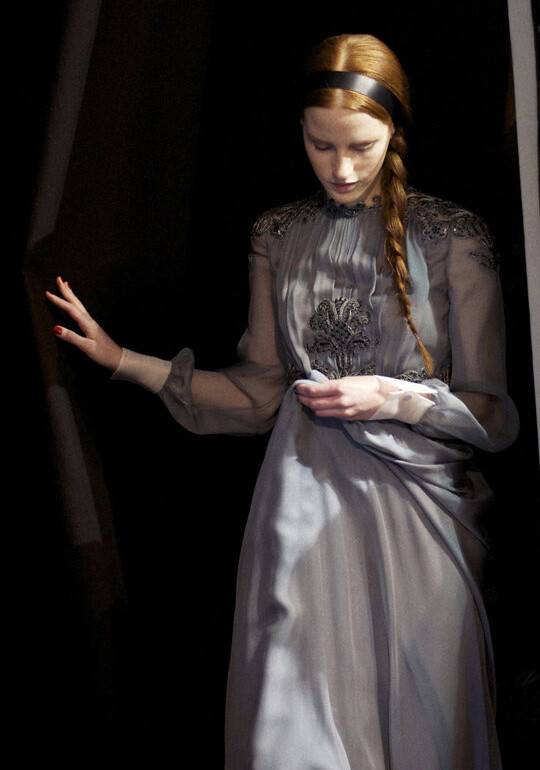 Valentino Fall/Winter 2013 backstage