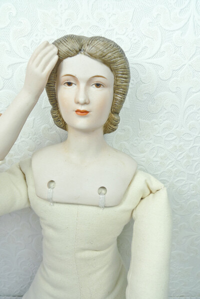  vintage杂货 陶瓷 肢体 棉布 娃娃