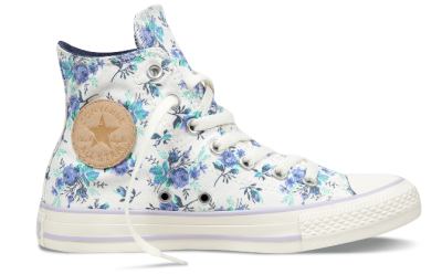 4月新款 Converse Chuck Taylor All Star 清爽印花 女款