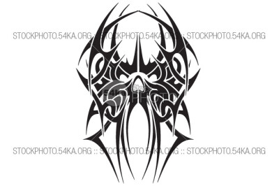 Tattoo Skull Tribal Vector Design vintage Vector tribal tattoo symmetry symbols symbol Style skull sign ornate modern line ink image illustration Graphic gothic elegant elegance drawing design Decorat…