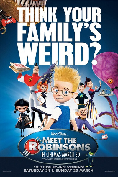 【拜见罗宾逊一家 Meet the Robinsons(2007)】Keep Moving Forward.★★★★★