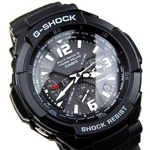 正品 CASIO卡西欧 G-SHOCK 新款六局电波表GW-3000BB-1A