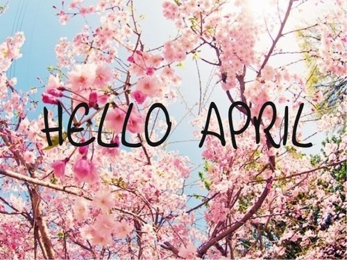 Hello，April 你好，春天。