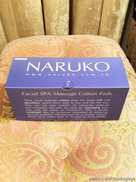 [X]Naruko-Facial Spa Massage Cotton Pads 牛爾老師的化妝棉便宜又好用很大片還可以濕敷喔