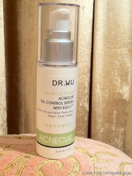 [X]Dr.Wu Acnecur Oil Control Serum With Exo-t 哇我的鼻頭快要長了顆~痘痘~趕快防止變大我會擦DR.WU的淨痘控油調理液預防痘痘惡化台灣在醫美或藥妝店有賣~內地可能就要童鞋們自己找找了喔