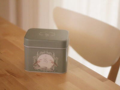小清新方罐收纳铁盒