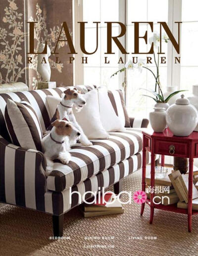 【图】温馨舒适的美式风，拉夫·劳伦家居饰品之Lauren Home 2012年Lookbook抢先