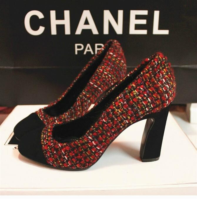 2012 Fashion Chanel Shoes Chanel Flat Shoe Cheap Chanel Sport Shoes 1