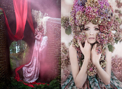 Kirsty Mitchell，英国女摄影师，出生于1976年，作品风格华丽奇幻，从事摄影之前是时装设计师，曾在Alexander McQueen及Hussein Chalayan的工作室实习，她称这两位设计师对其影响深远，官方网站：http://www.kirstym…