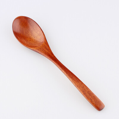 优优兔楠木韩式饭勺长款汤勺勺子木勺环保木质餐具