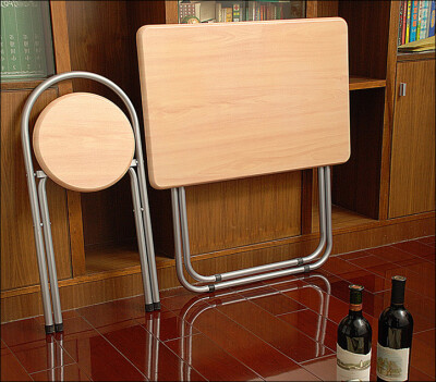 （免组装）叠桌/可叠/一桌一椅/出口日本热销款