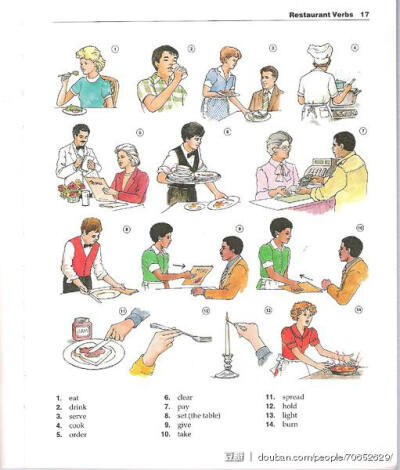 碎花小姐看图背单词