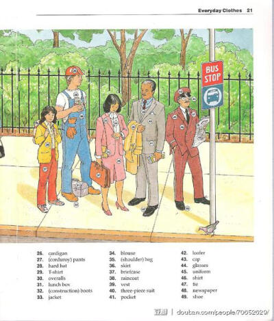 碎花小姐看图背单词