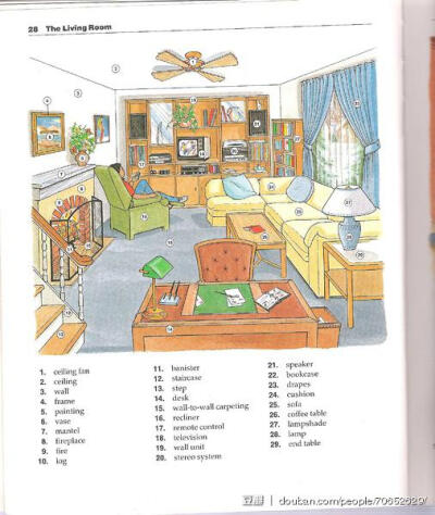 碎花小姐看图背单词