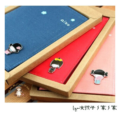 安吉奈子 布面笔记本