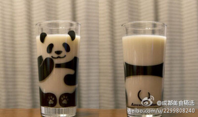 可爱的熊猫杯子，生活多多惊喜与欢乐