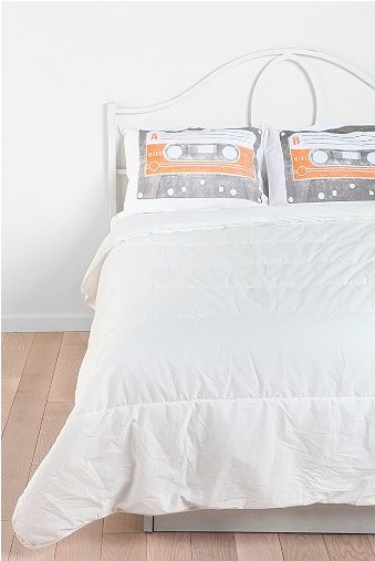 美国代购 urban outfitters Cassette Pillowcase 旧磁带 枕套