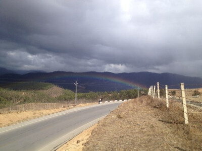 香格里拉的路上