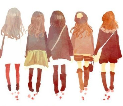 【闺蜜】总有那么几个人，会陪我逛街，分享青涩的小秘密