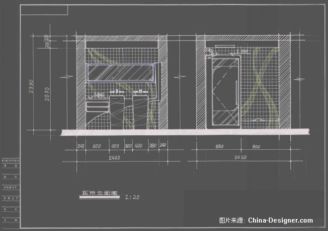 蝶。大学寝室设计-陈雪隽的设计师家园-2010china-designer全国高校室内设计大赛,旧房改造,现代,白色