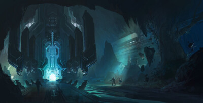 HALO 4: SPARTAN OPS: APEX Pre-production Painting 2