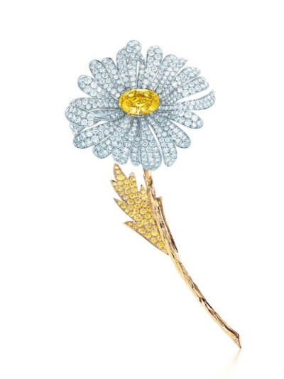 Tiffany Diamond Daisy Brooch