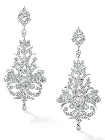 Diamond earrings - Robinson Pelham Jewellers