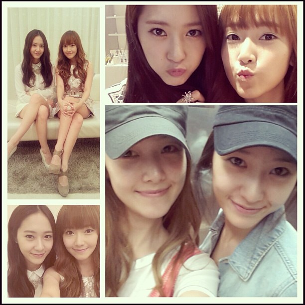 2013-4-18 13:26:20 #郑秀晶# #Krystal# instagram 更新 [HAPPY BIRTHDAY to my one and only dearest sister #jessicajung MWAHHHHH ]