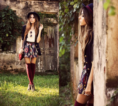 Awwdore Skirt, Awwdore Top, Asos Hat