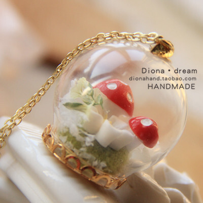 羊毛毡 配饰 卖萌 森女 项链