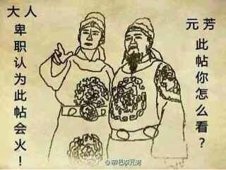 元芳，你怎么看