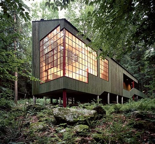 Forest House, West Cornwall, Connecticut, 1976 — Peter Bohlin