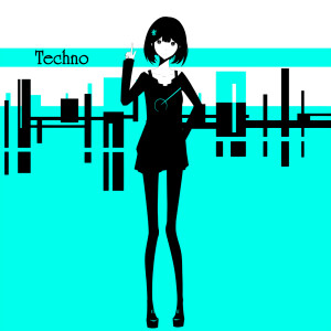 Pixiv站的画师 Haru的简洁风，黑长直组图  作者P站主页：pixiv.net/member.php?id=1834291