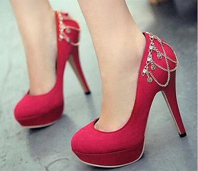 crazy high-heeled shoes
