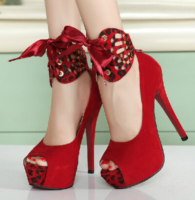 crazy high-heeled shoes