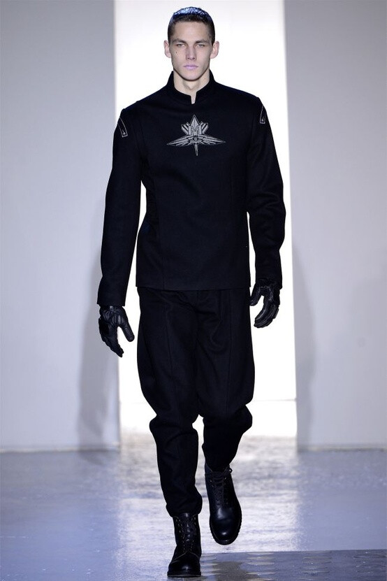 Men's Uniforms in Mugler Fall-Winter 2013