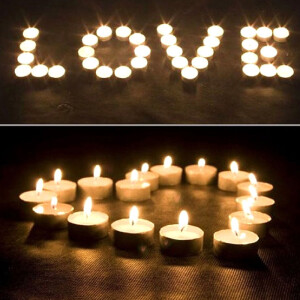 创意求婚求爱蜡烛浪漫套餐创意生日蜡烛示爱蜡烛情人节礼物