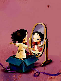 可爱的镜子～～*^o^*