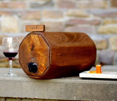 Wooden Wine Barrel for the home