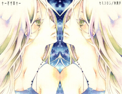 日本插画师有风子的治愈系美图。