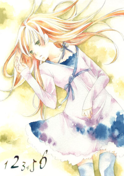 日本插画师有风子的治愈系美图。