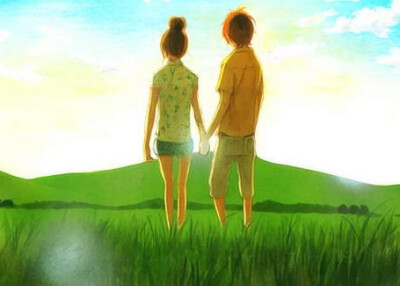 我一直相信着我们的爱情就像‘失野和七美“，一直相信我们的存在！一直坚信着、我们也会有美好的结局。