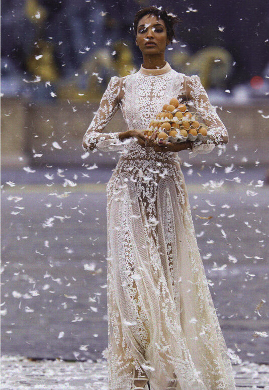 Jourdan Dunn，by Hans Feurer for Antidote Magazine：The Street Issue