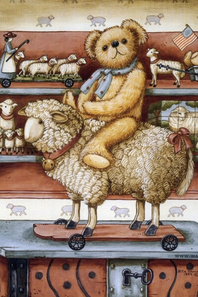 彼岸花。手绘，插画。