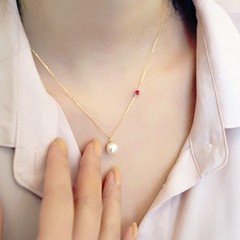 (预定）韩国代购RichbonOnly hope necklace(925银项链