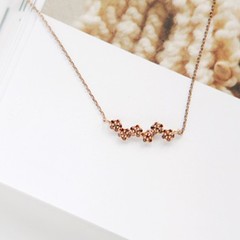 (预定）韩国代购RichbonDewberry necklace(925银）项链