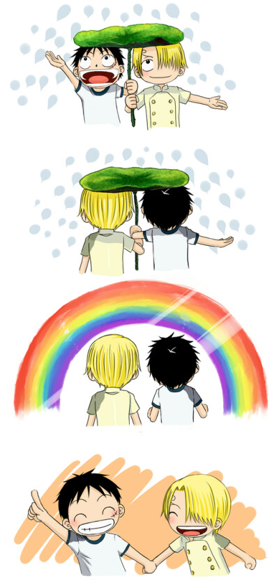 ONE PIECE| LUFFY&SANJI