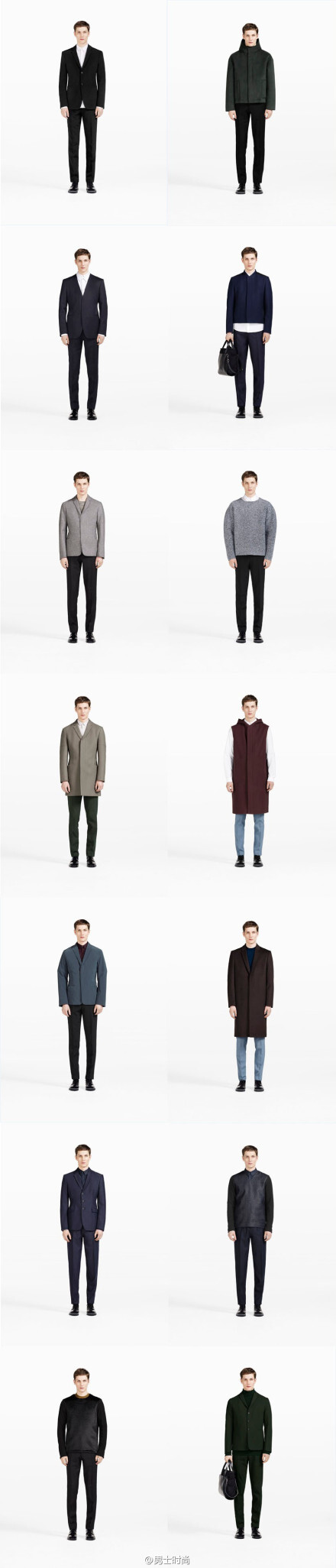 极简总是这么容易显高级，这才应该是各位男士追求的时髦啊。COS真的太好买了，但现在我就发2013的秋冬lookbook是不是有点太早了啊？！