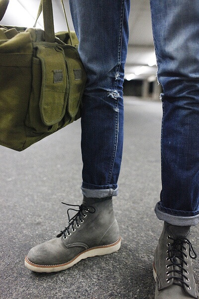 鞋子Red Wing 8144 裤子levis 包包Army Surplus